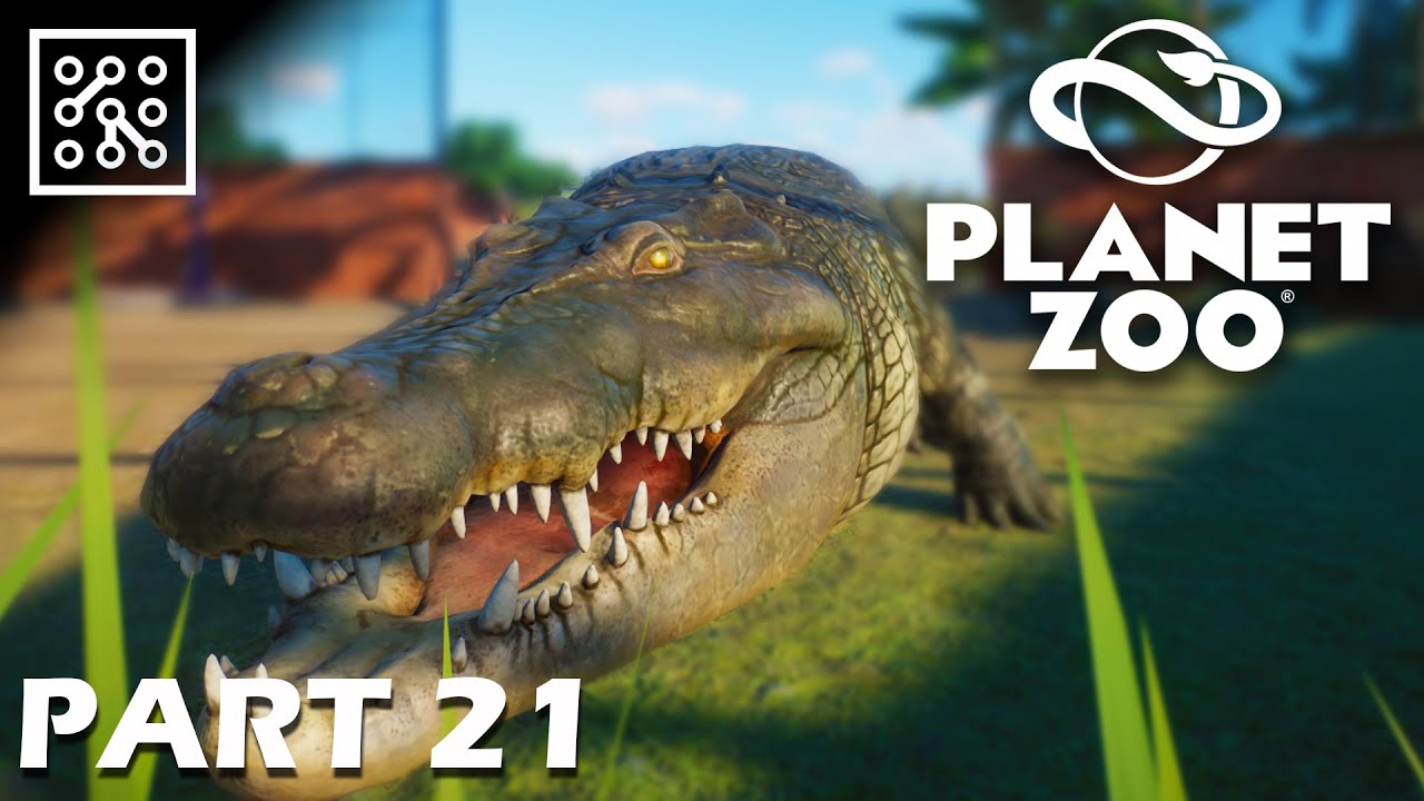 Planet ZOO CZ | Krokodýl mořský  - Part 21 | Lets play | Česky