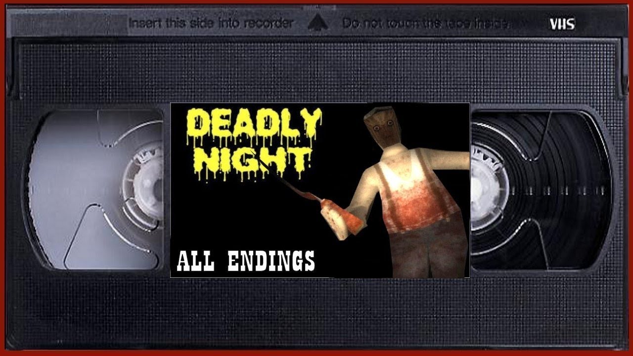 DEADLY NIGHT - ALL ENDINGS & MOTEL ENDINGS - PUPPET COMBO - CUBYTE GAMES - GOOD& BAD Ending