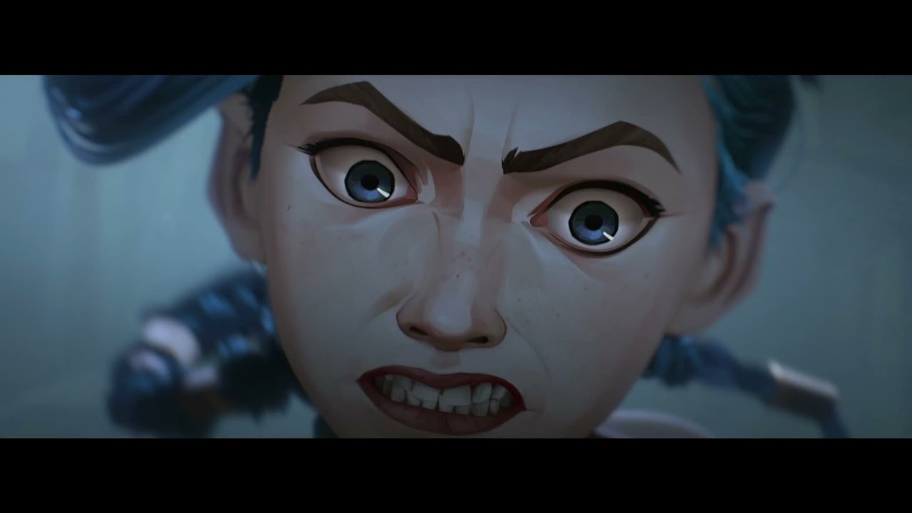 Thrilling end scene from Arcane 1x06 - Vi and Jinx fight side by side and lose the Gemstone 8k 60fp