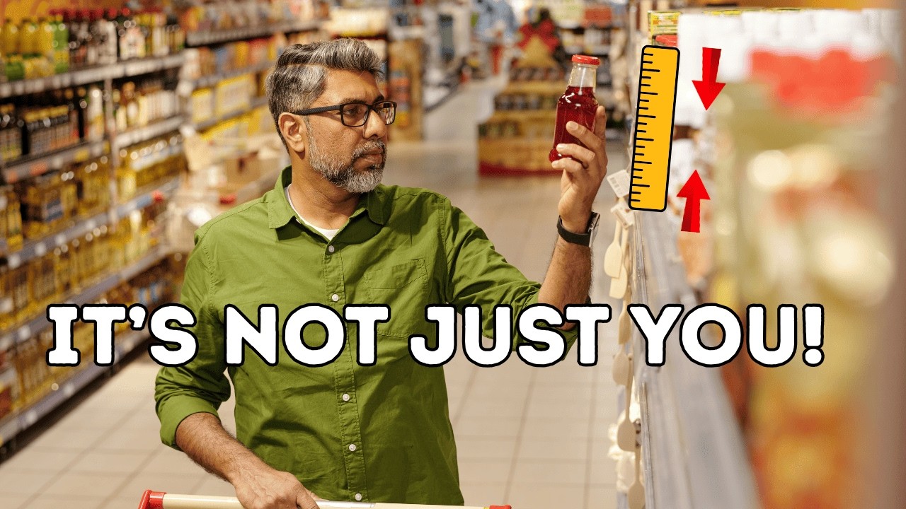 20 Grocery Items That Have Shrunk Most In Size