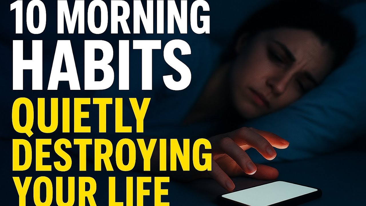 10 Morning Habits Quietly Destroying Your Life (Fix These!)