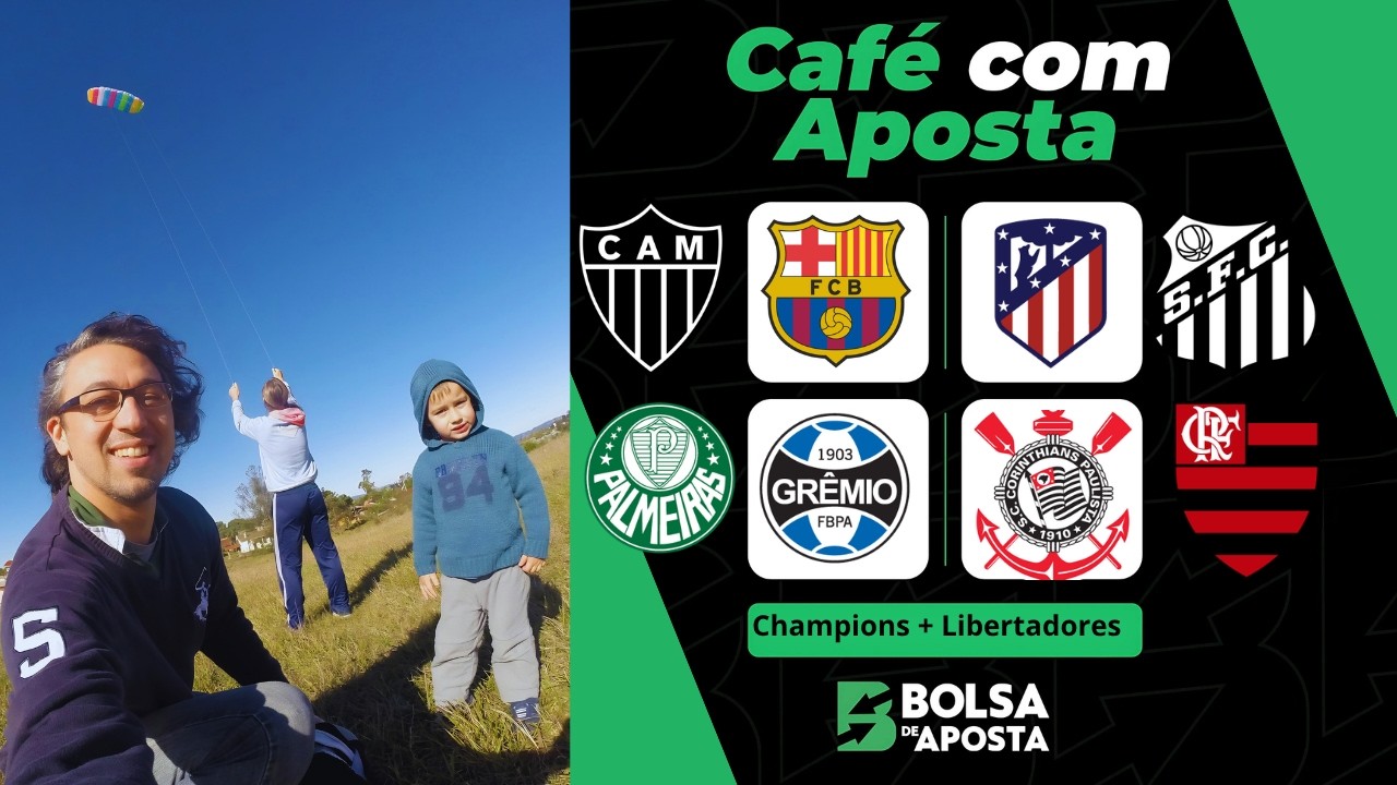 Caf&eacute; com Apostas - Libertadores + Champions