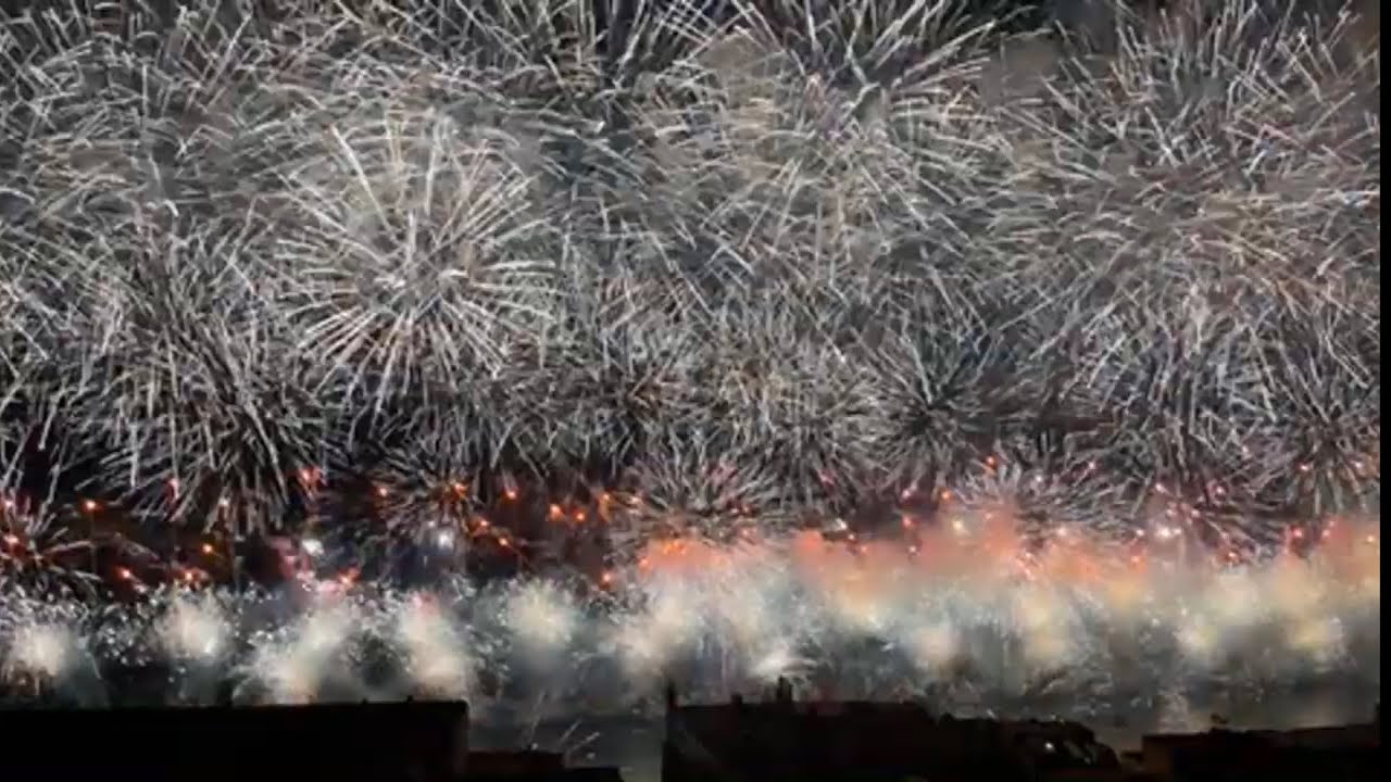 Malta International Fireworks Competition Finale - Valletta - April 30 2022 - Gomerino Hotel 4K HD