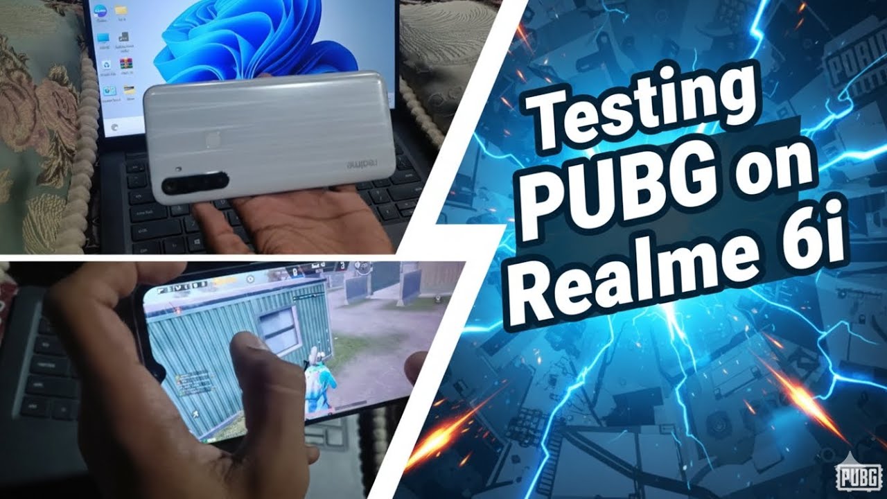 Realme 6i PUBG Test | Smooth + Ultra FPS Gameplay & Heating Test
