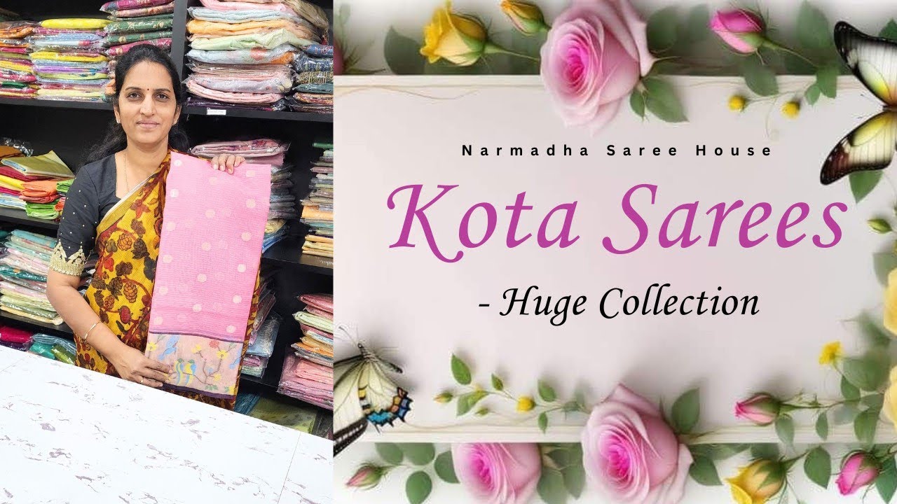 Most Demanding Kota Sarees |New Varities 👌|Narmadha Saree House|Silkkota #kotasarees #kota