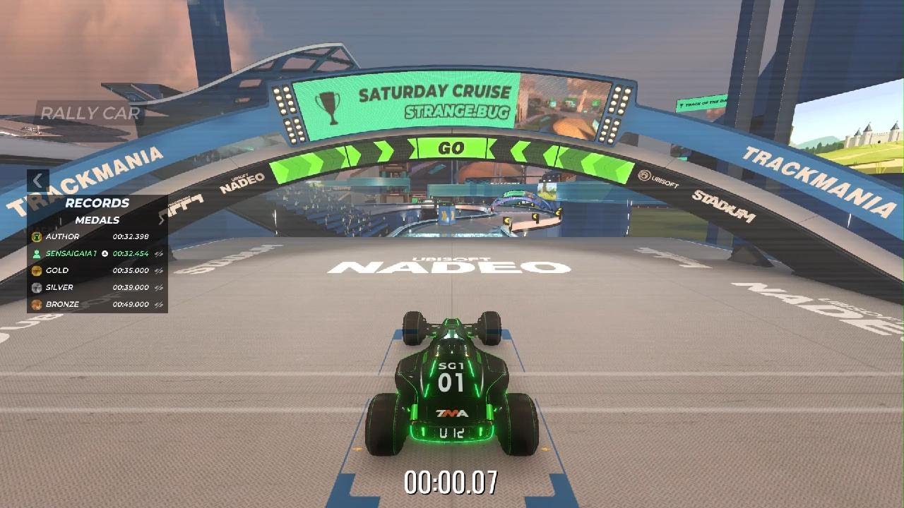 Trackmania Rally Discovery - RallyOnRoad Author Medal