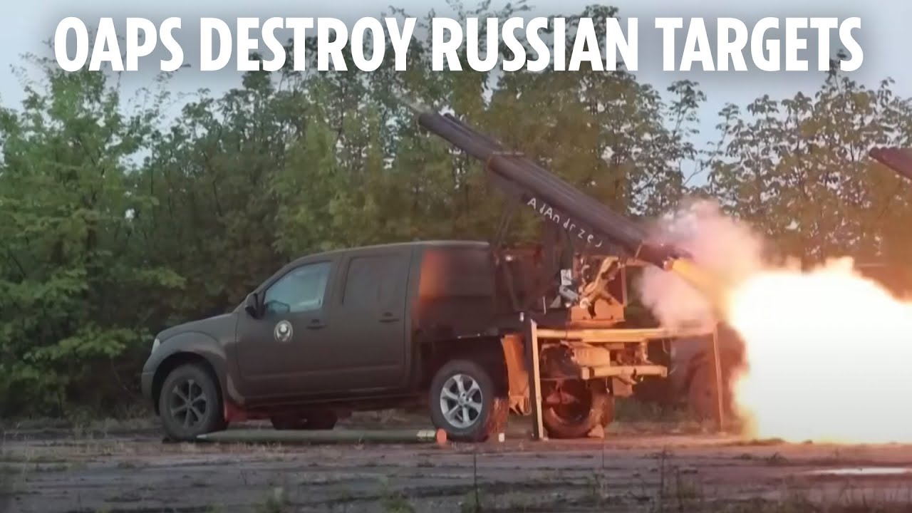 'Beat them with a stick,' Ukrainian 'Grandpa' brings fight to Putin with OAP unit