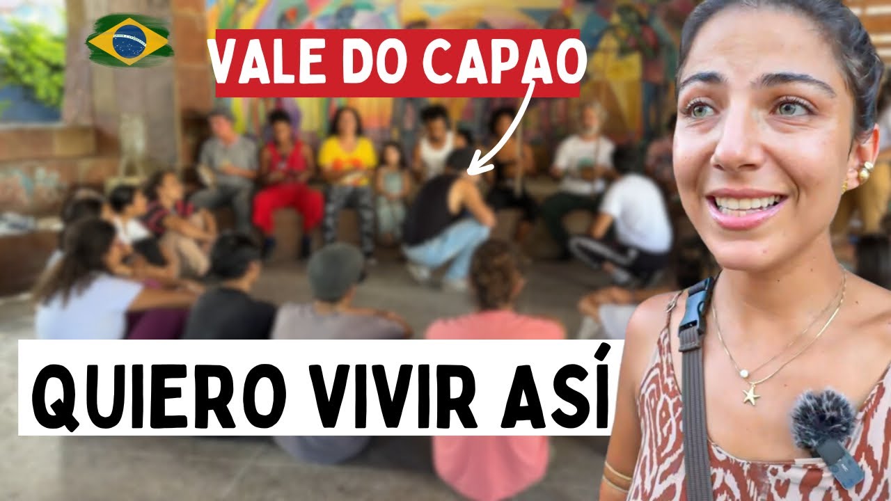 🤯Este PUEBLO REMOTO me TRANSFORM&Oacute; ya NO SOY LA MISMA - Vale do Capao Brasil