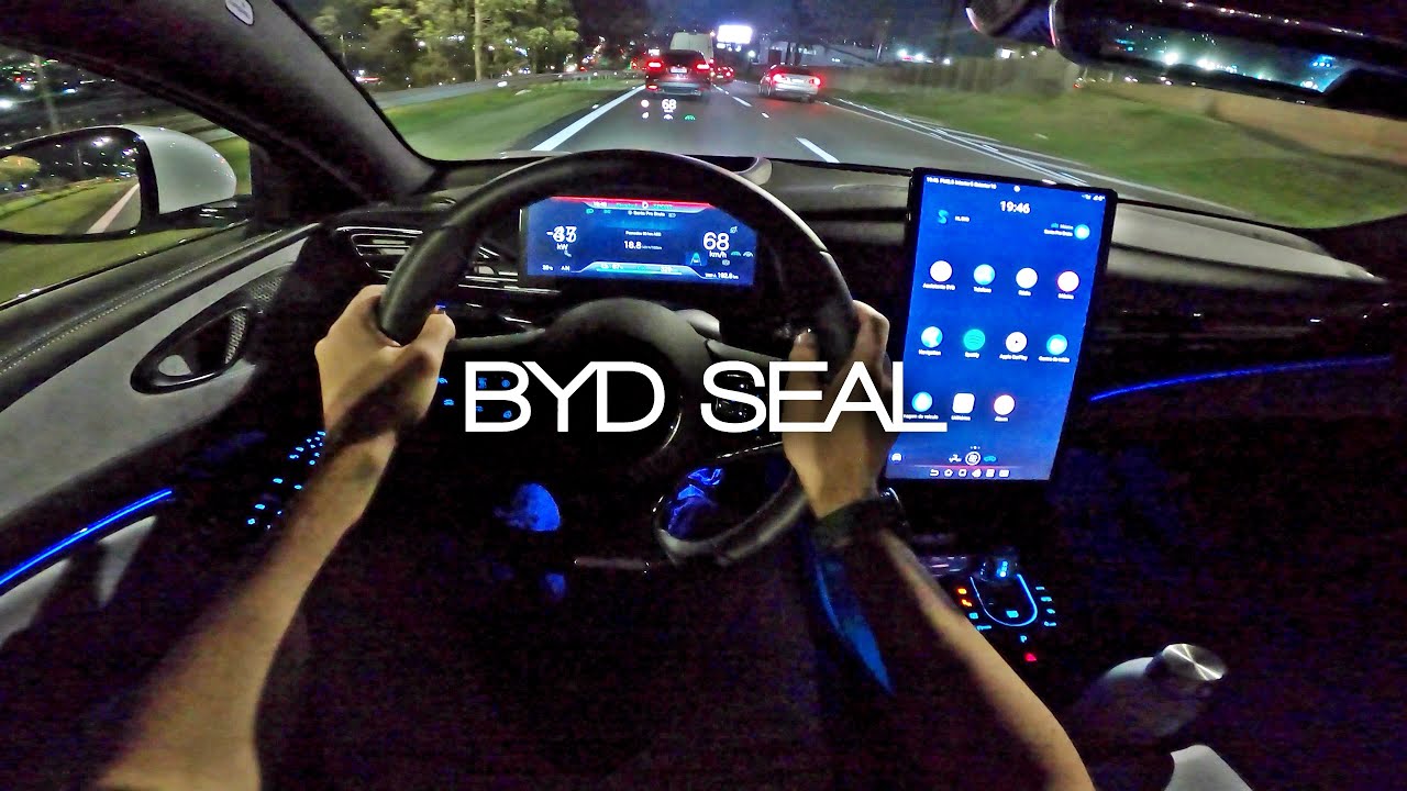 POV (Night) Drive | BYD Seal 2025