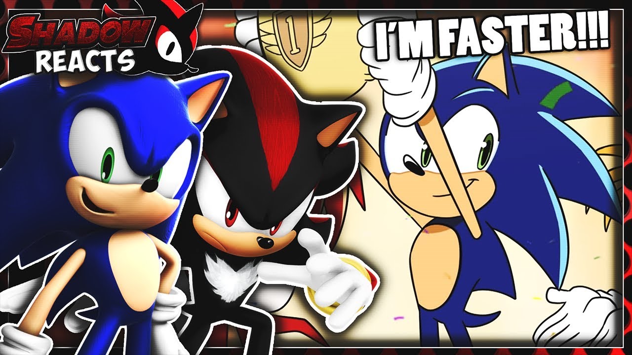 Реакция Соника и Шэдоу на завершение гонок Team Sonic Overdrive!