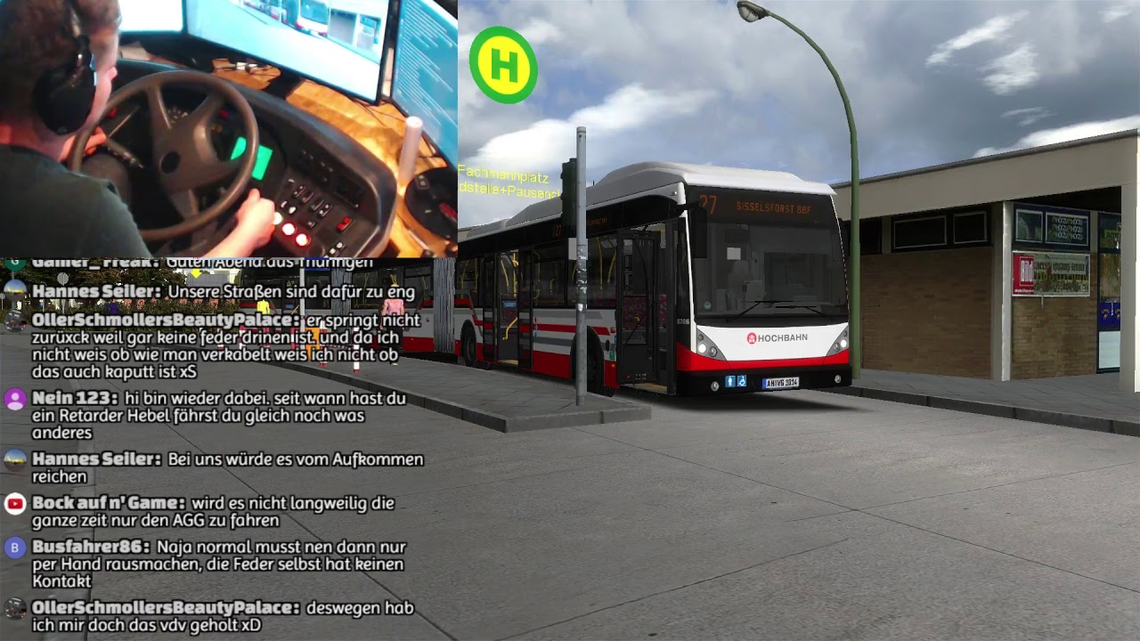 Lets Real Omsi 2 Stream | Städtedreieck V3 | Van Hool AGG 300 | Dashboardcam
