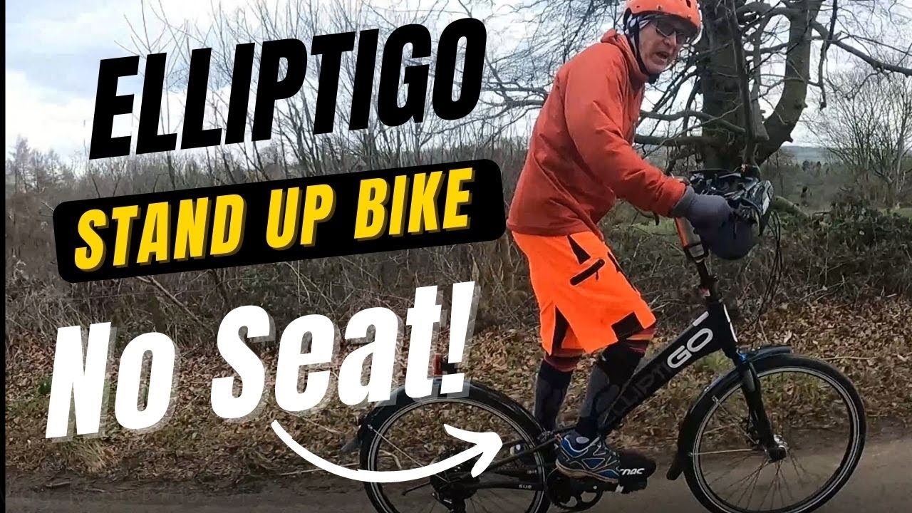 Стоячий велосипед ElliptiGo! Катание на велосипеде стоя! Совсем нет места для отдыха?