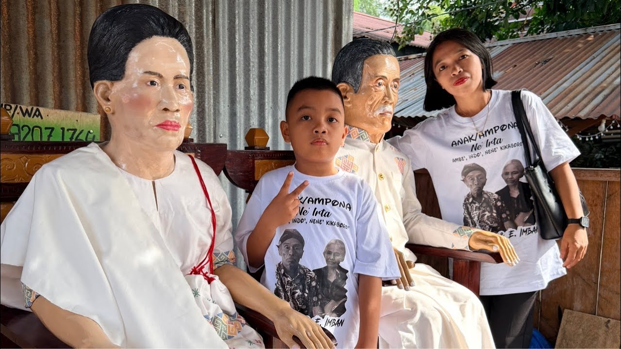 Penjemputan Tau-tau alm. Zakakaria Saung dan Almh. Elisabeth Imban (Nenek Irta) ke Tendan Patekke