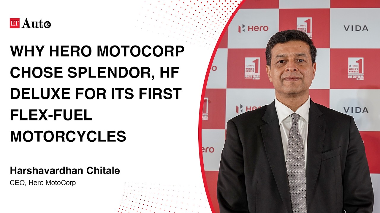 Почему Hero MotoCorp выбрала Splendor и HF Deluxe для своих первых мотоциклов на гибком топливе