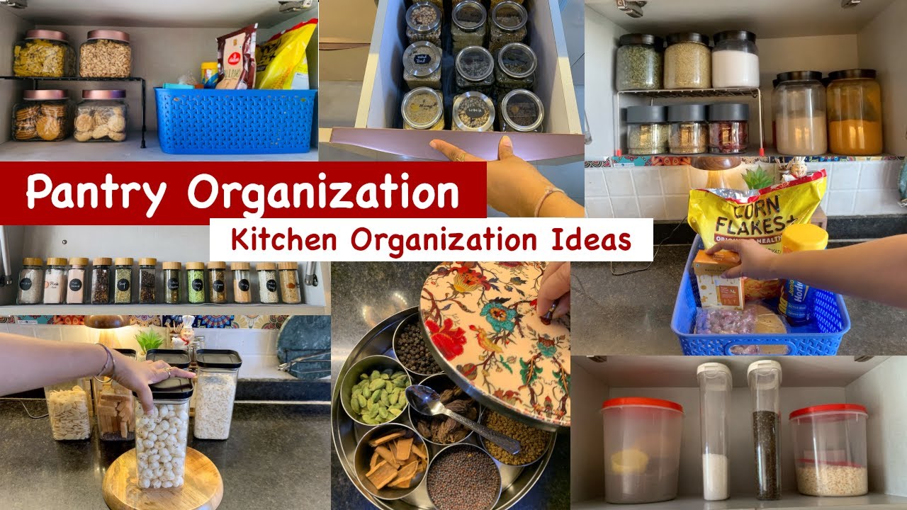 Pantry Organization Ideas | Simplify Your Space with Best Kitchen Organization Ideas | Pantry Tour