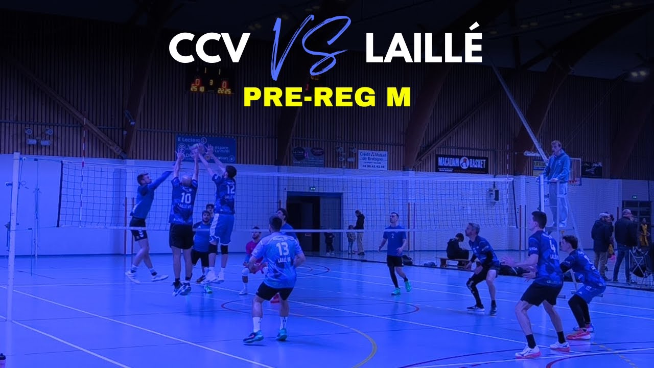 VOLLEY PREREG M - CCV VS Laillé