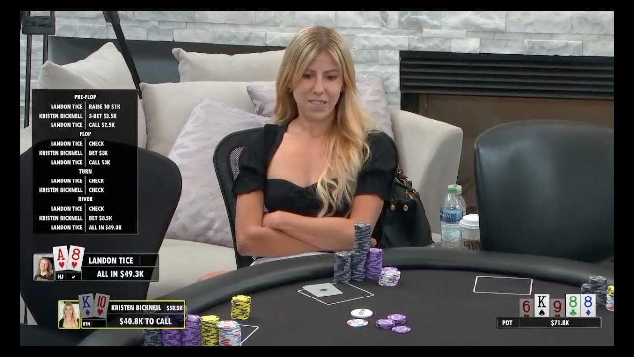 Poker Breakdown: Did The Youngster Landon Tice Just Outplay Kristen Bicknell?