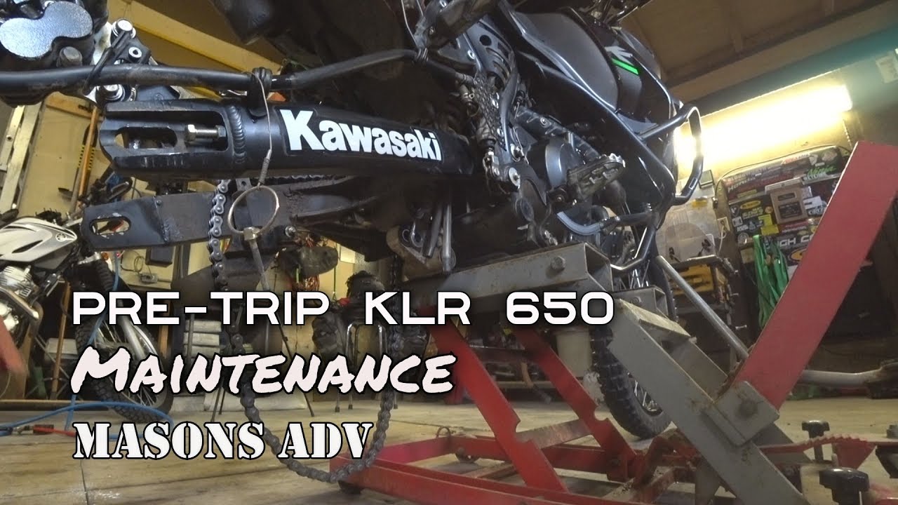 TCAT Trip Maintenance on the KLR 650 | Masons ADV |