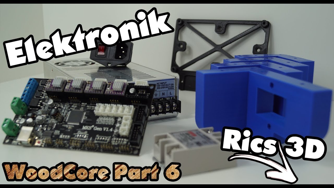 Rics_3D - Elektronik für den WoodCore