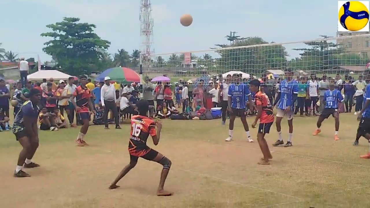 Loyola සහ  Gonapola අතර පැවති වයස අවුරුදු 19න් පහල DSI All Island Schools Volleyball 2024. PanduwaTv