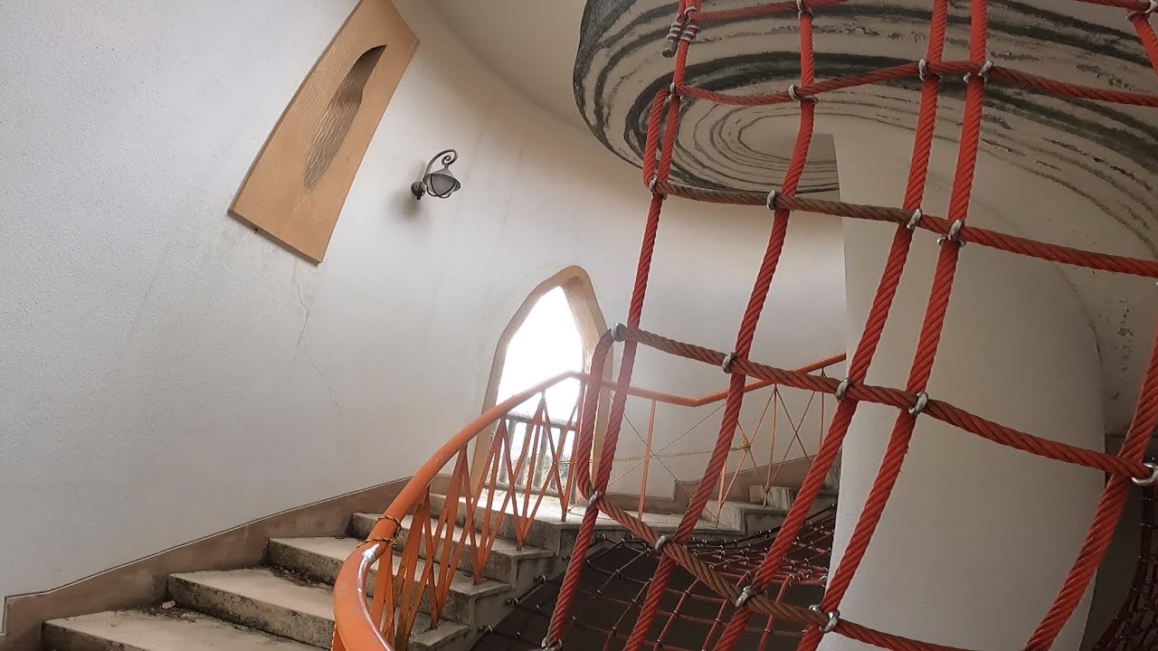 【塩ヶ森ふるさと公園】愛媛県東温市　ジブリの様な展望台やローラーすべり台　#park