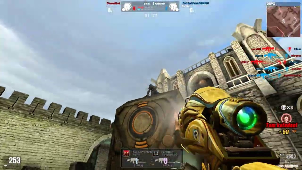 #wolfteam pen6 Vurus Kesitleri (demo)  