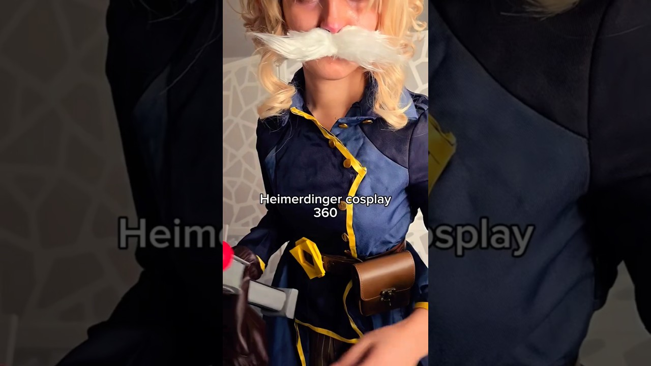ARCANE 360 COSPLAY #arcane #cosplay #leagueoflegends #heimerdinger #fyp #jayce #viktor #jinx #vi