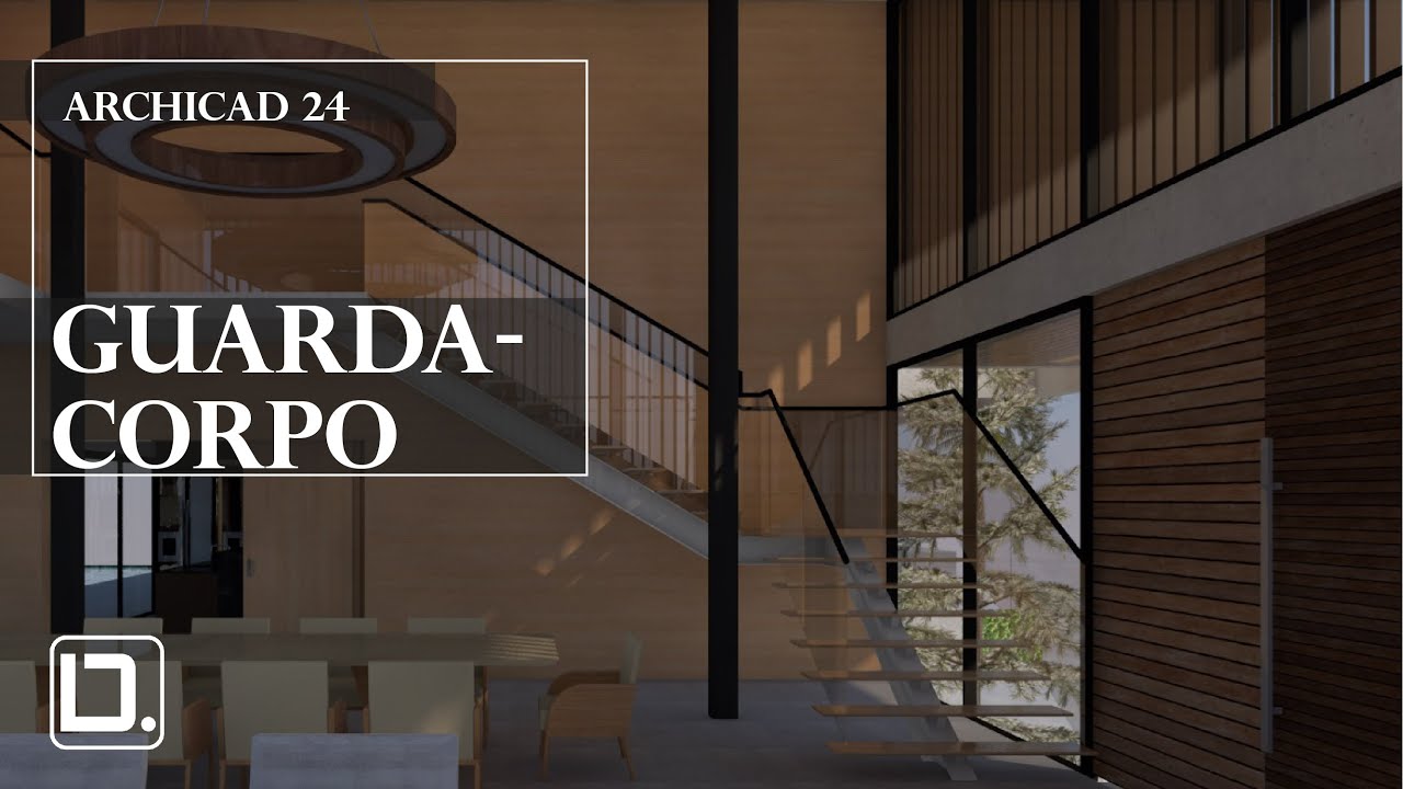 ARCHICAD 24 - FERRAMENTA GUARDA-CORPO | DIGITAL.ARQ