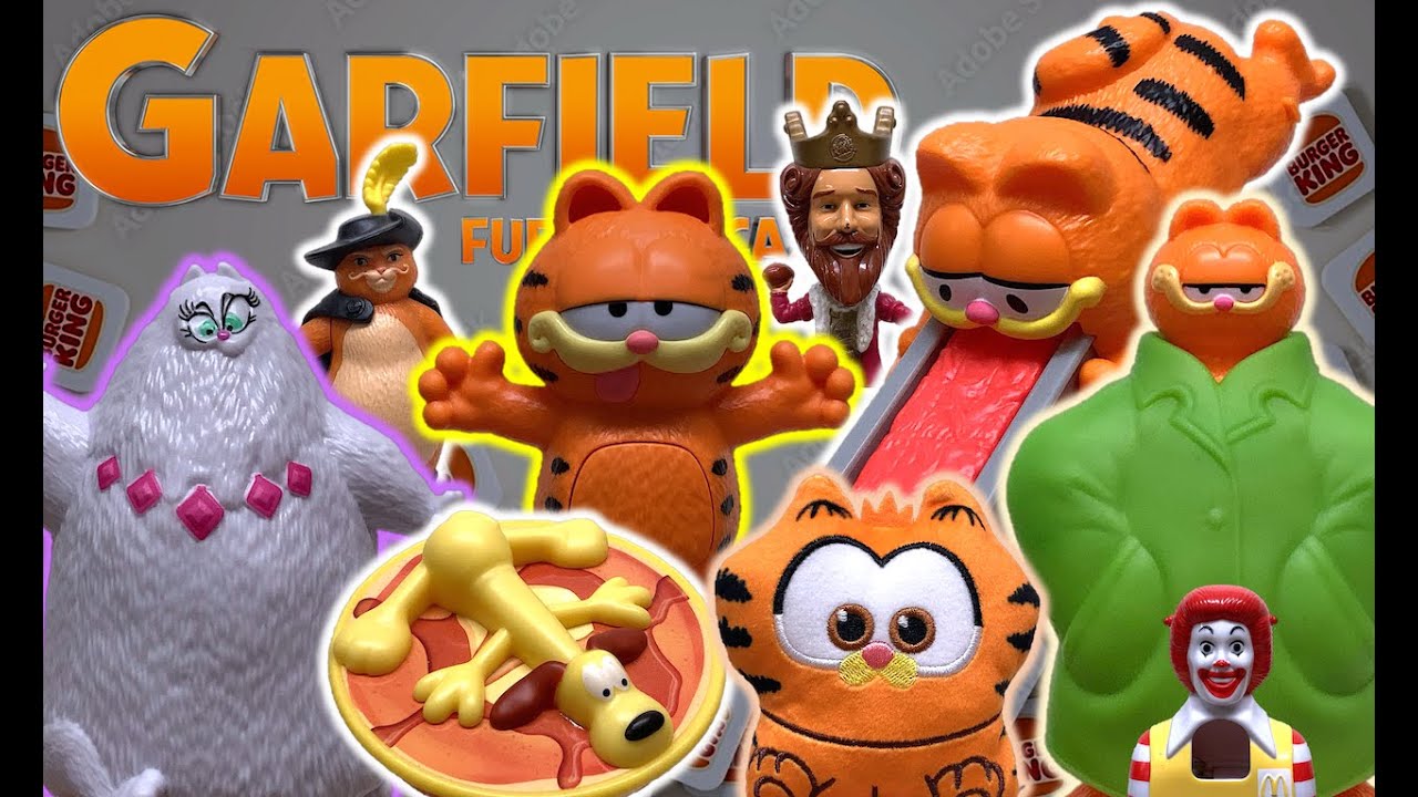 GARFIELD: Fuera de Casa - Colección de Burger King | TOY SHOTS (2024)