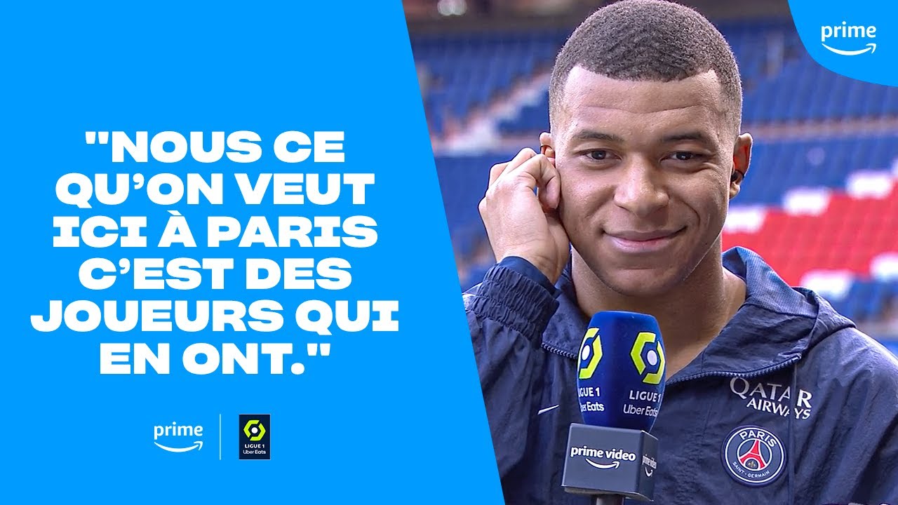 🗣 Kylian Mbappé après le succès contre le LOSC !