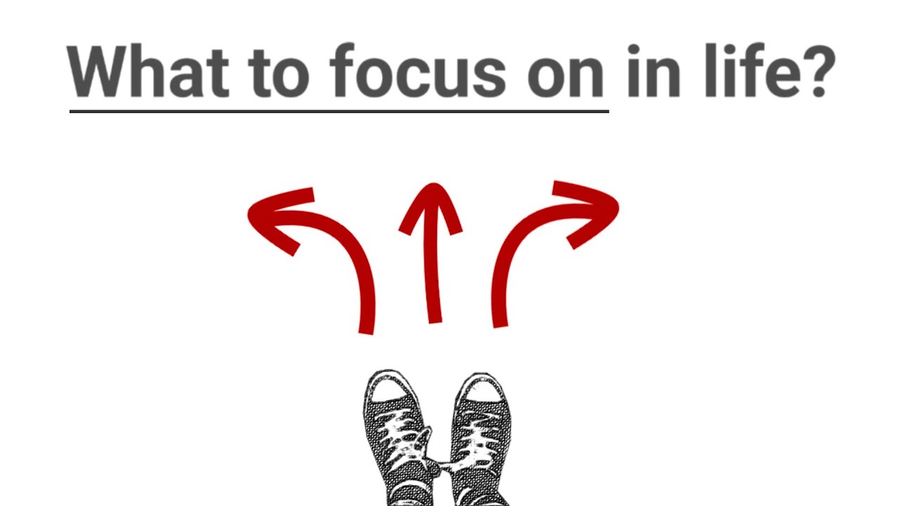 How to Choose What to Focus On In Life