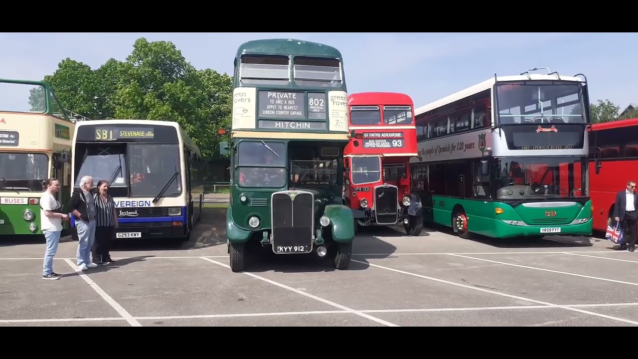 Mid Norfolk Railway Classic Bus Day 2024 Part 1.
