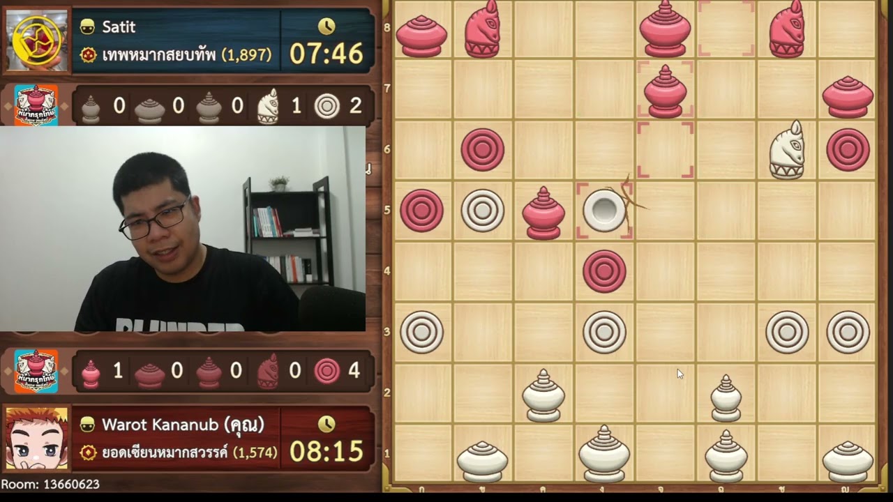 Thai Chess: GM vs. Satit