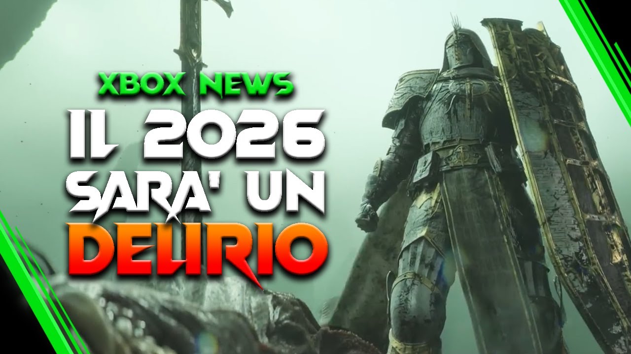 XBOX NEWS 13/12/25: Il 2026 di Xbox si preannuncia DEVASTANTE!