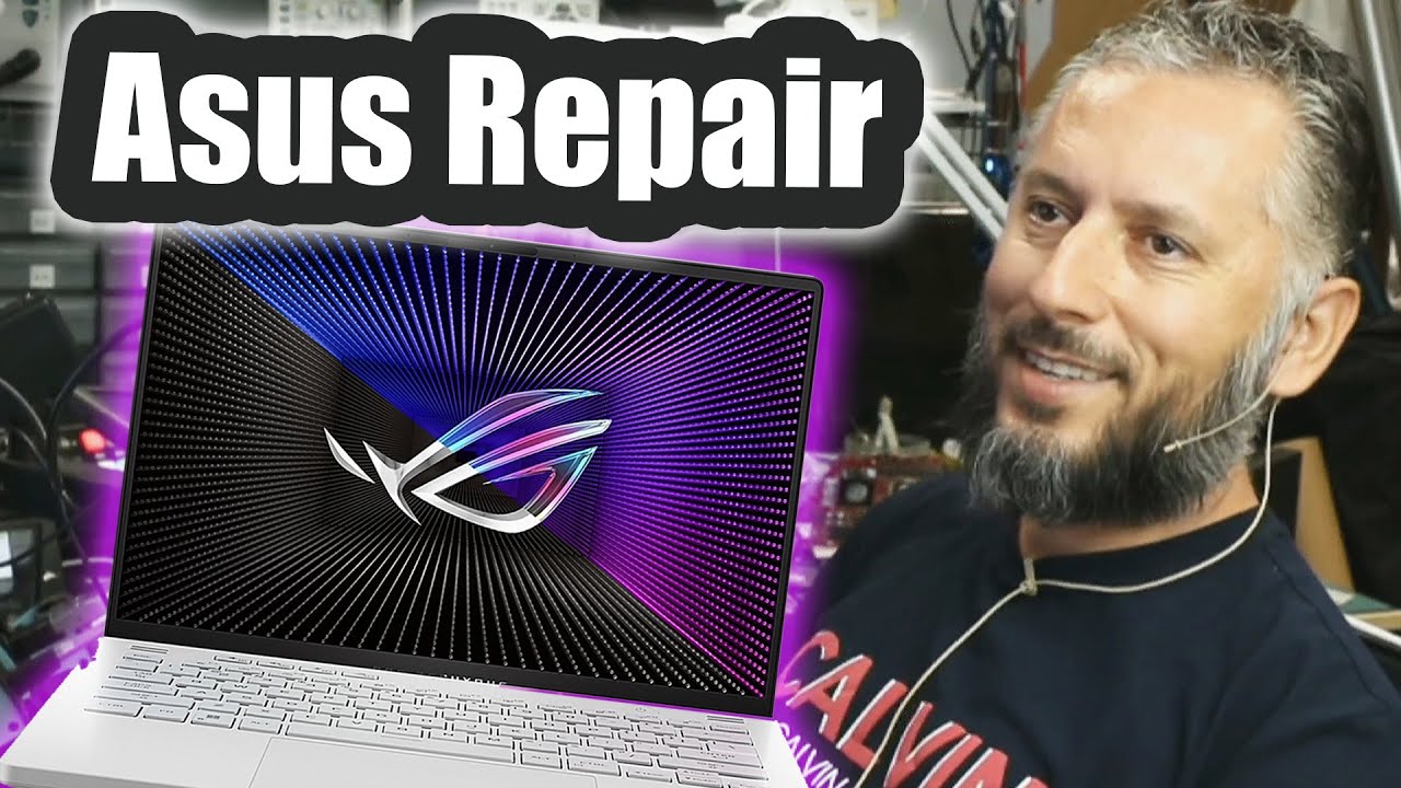 Asus Laptop Repair - GPU Shorted out.