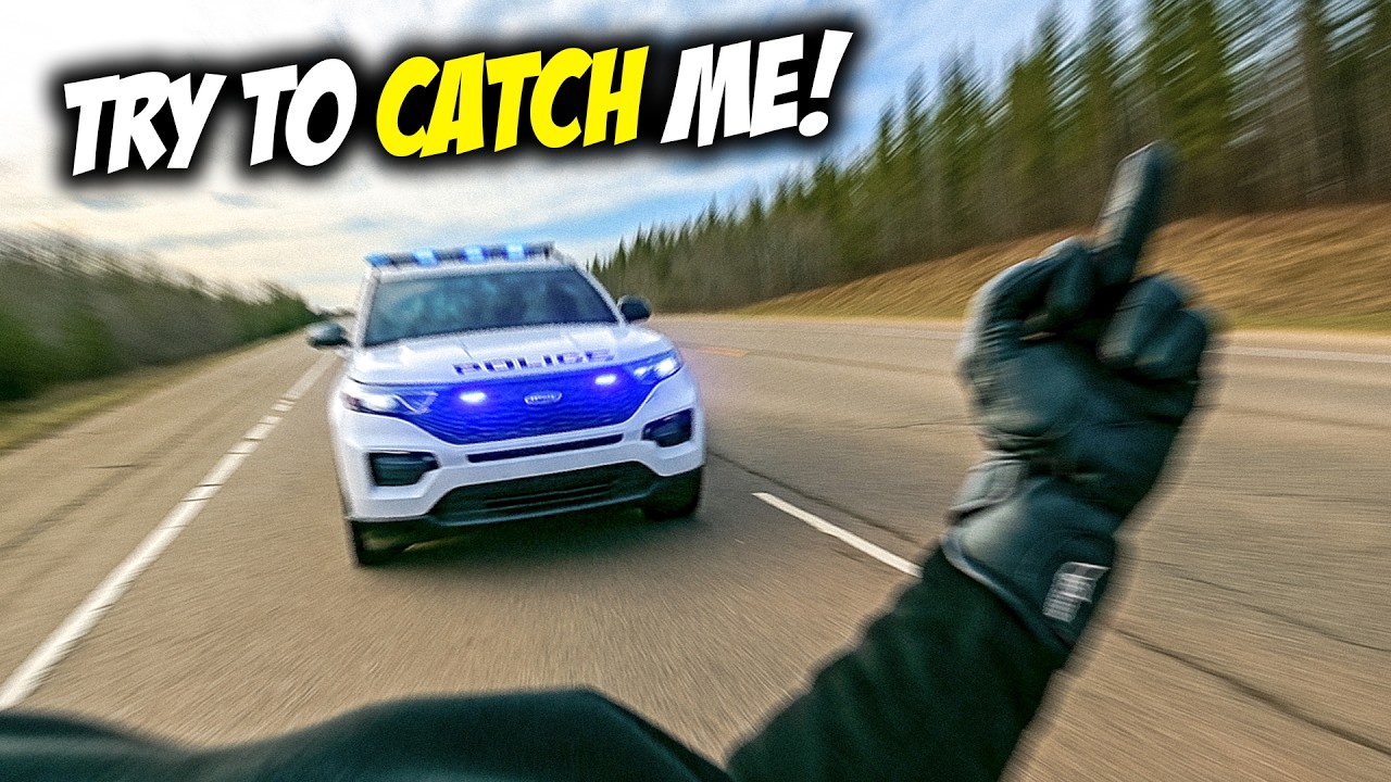 COPS vs BIKERS | POLICE CHASE MOTORCYCLES 2025