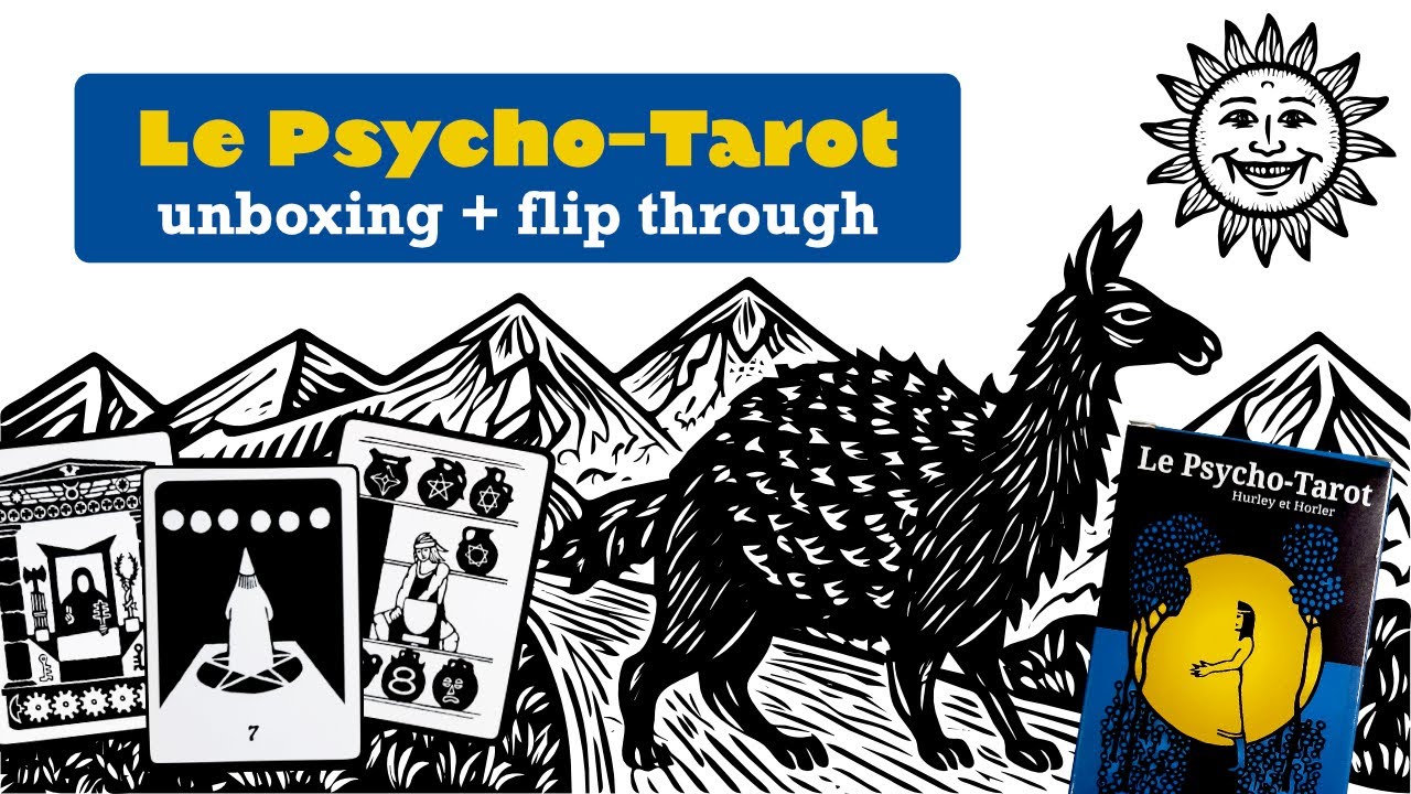 Le Psycho-Tarot (The New Tarot) - unboxing, flip through and first impressions