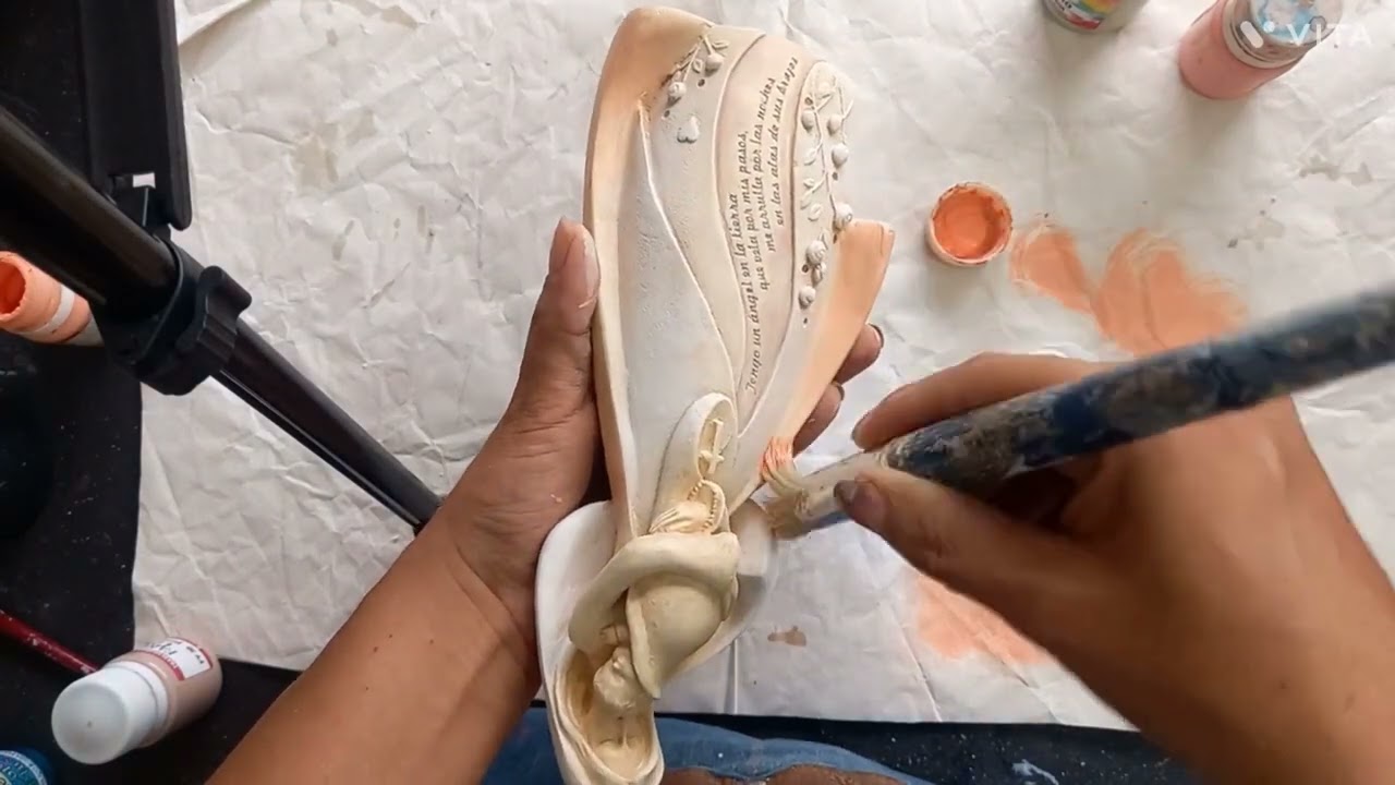 Como pintar una Virgen Maria?