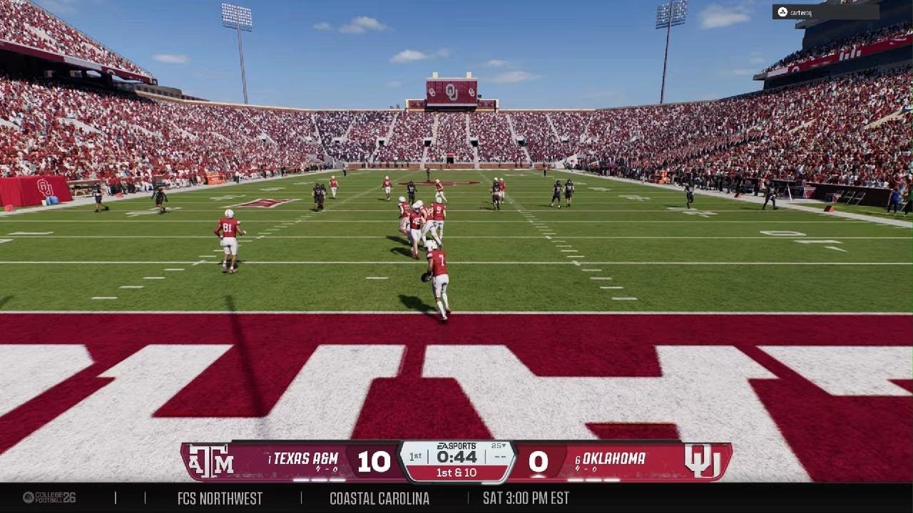 EA SPORTS College Football 26_2026 Oklahoma win year 5