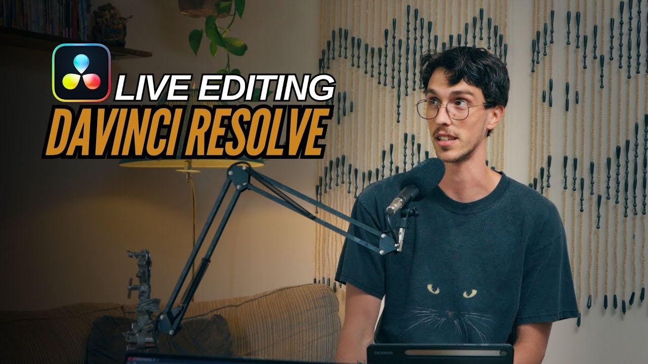 Video Editing Live!🎬 DaVinci Resolve