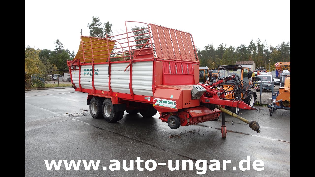 Pöttinger Profimatic Ladeprofi 3  Type : 104 MDT 9000Kg www.auto-ungar.de