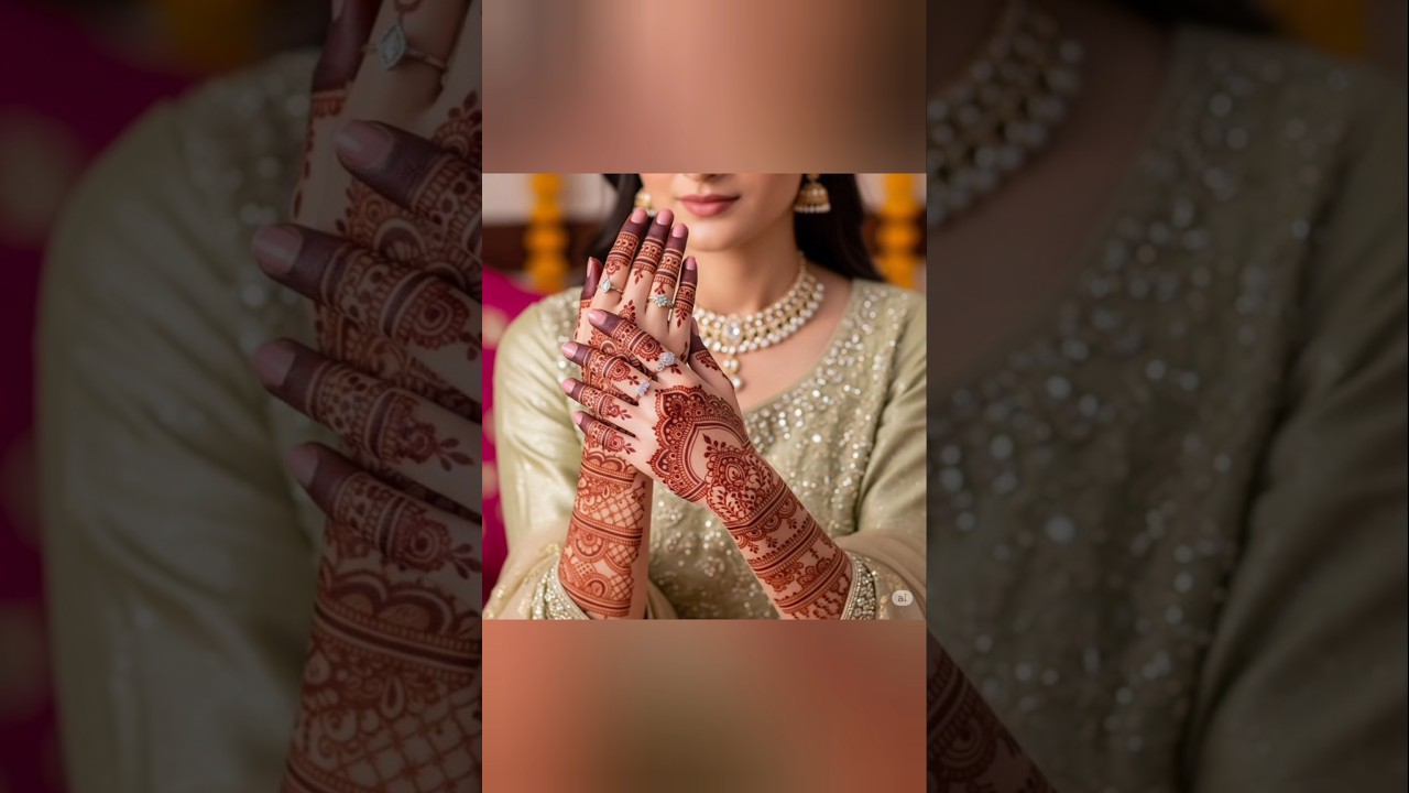 back hand mehndi design 2026 
