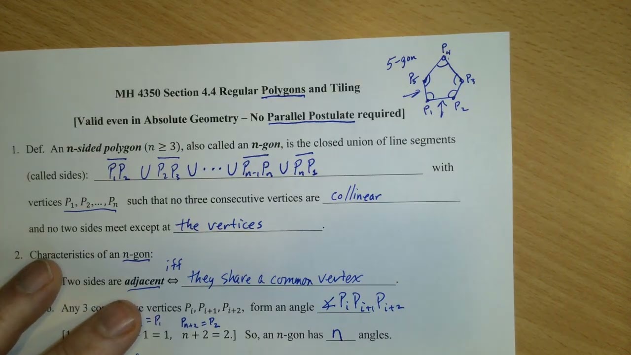Regular Polygons - 4.4.a