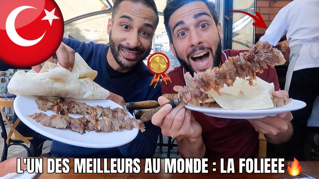 ON TESTE L'UN DES 10 MEILLEURS KEBAB AU MONDE A ISTANBUL (TURQUIE 🇹🇷) ET PAS QUE ...😍
