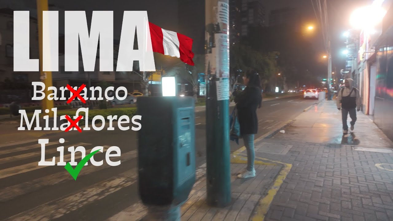 🇵🇪 How I avoided tourists in Lima - a short travel podcast 🇵🇪4k city walk