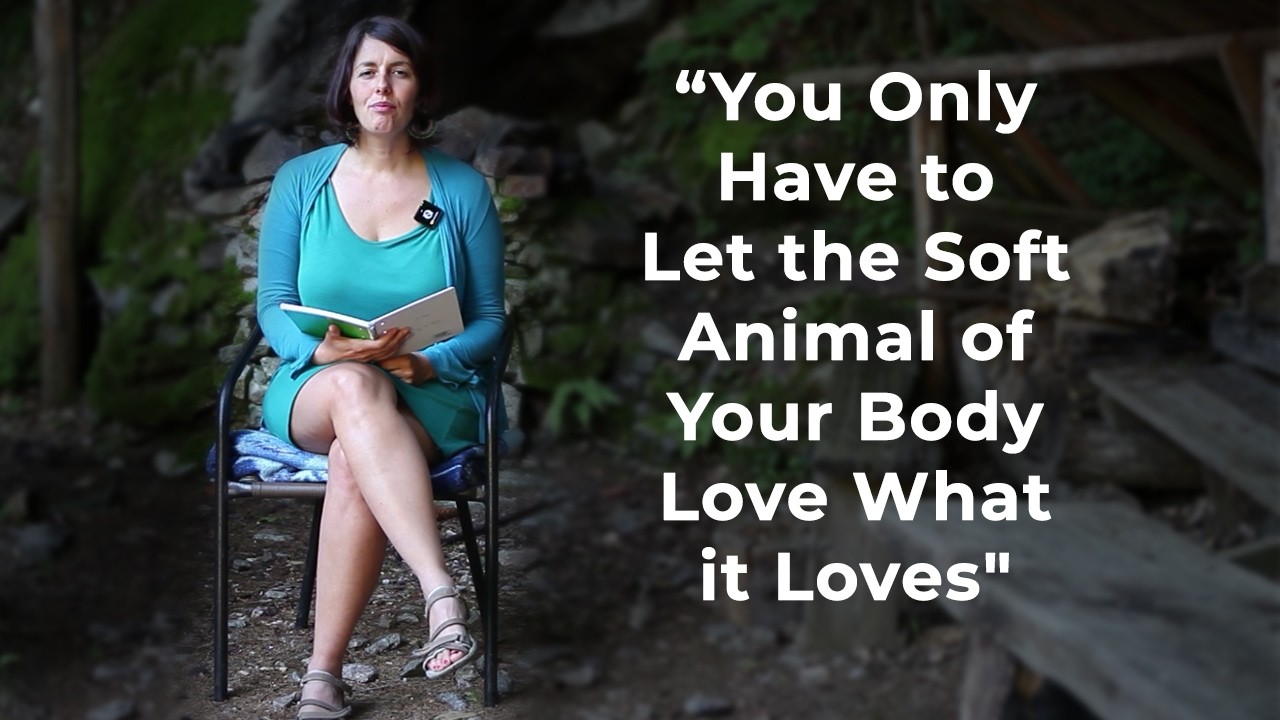 “You Only Have to Let the Soft Animal of Your Body Love What it Loves