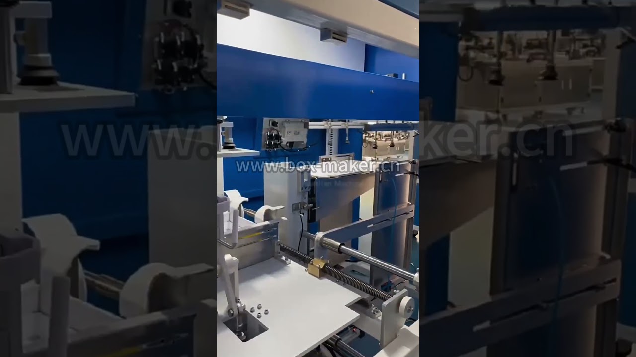 🌱👟Energy-Saving Dual Compliance! Corrugated Shoe Box Machine + Folding Machine Low-Energy Production