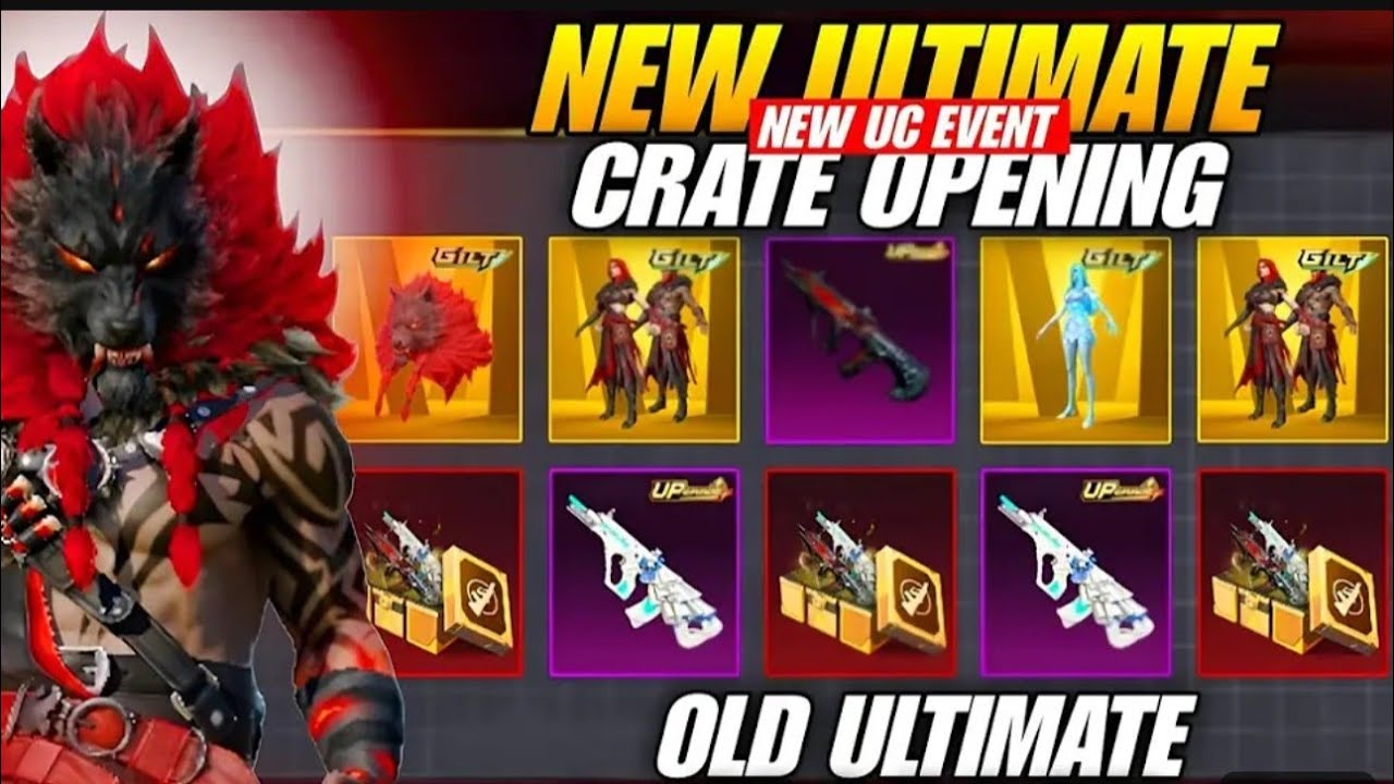 New ultimate create Opening | Insane wolf ultimate | Aug create Opening #bgmi #pubg #opening #create