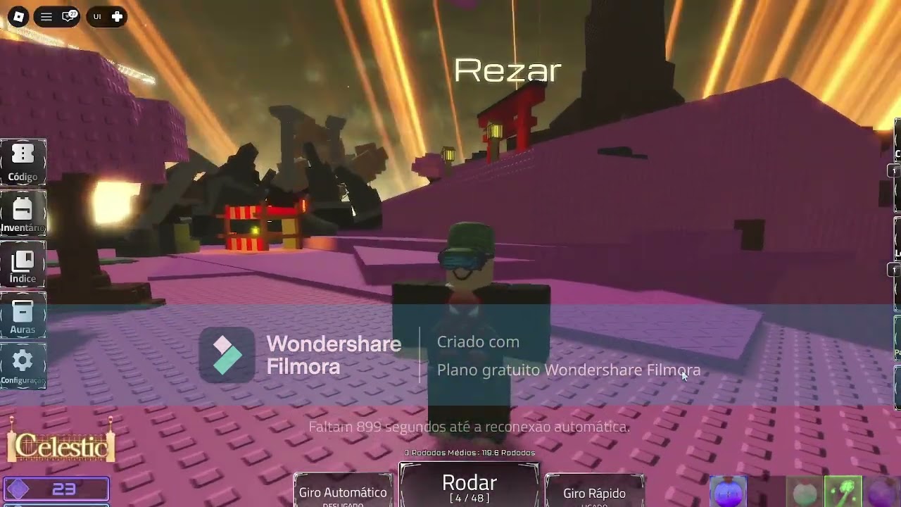 ABRINDO  100 PO&Ccedil;&Otilde;ES CELESTIAS 2 + novo cod&iacute;go no hot's rng.