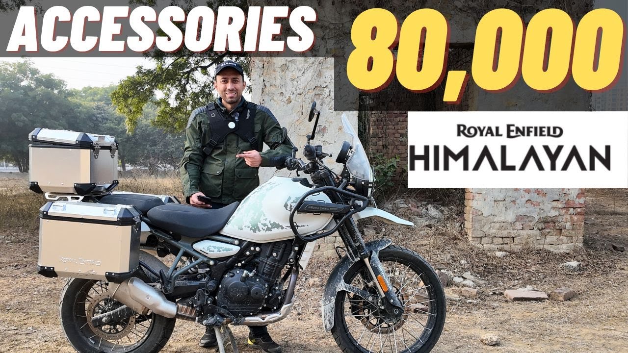 Himalayan 450 - Accessories You Really Need | A Guide to informed Decision making